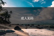成人无码