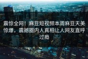 震惊全网！麻豆短视频本周麻豆天美惊爆，震撼圈内人真相让人网友直呼过瘾